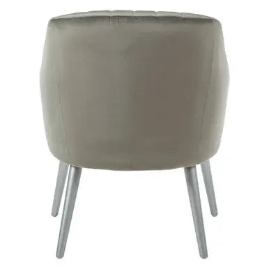 Grey Fabric Armchair | Louxor