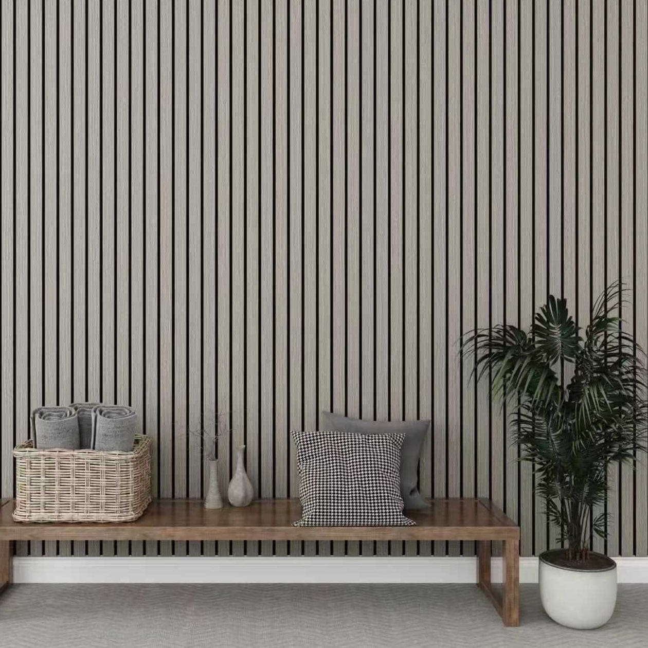 Grey Oak Acoustic Wall Panels - Wall Panel