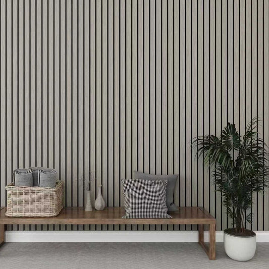 Grey Oak Acoustic Wall Panels - Wall Panel