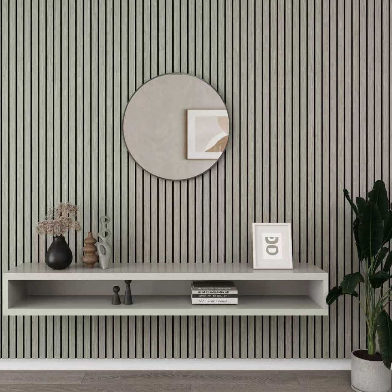 Grey Oak Acoustic Wall Panels - Wall Panel