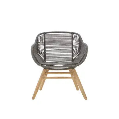 Grey Rope Armchair | Sisal