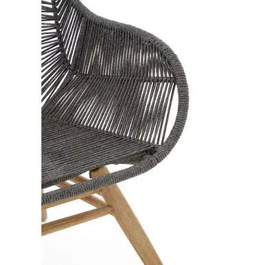 Grey Rope Armchair | Sisal