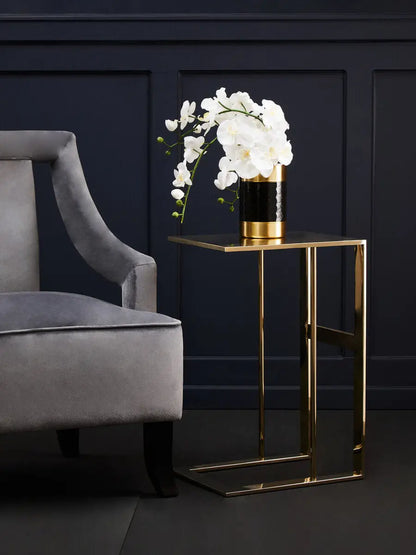 Grey Velvet Chair | Faye