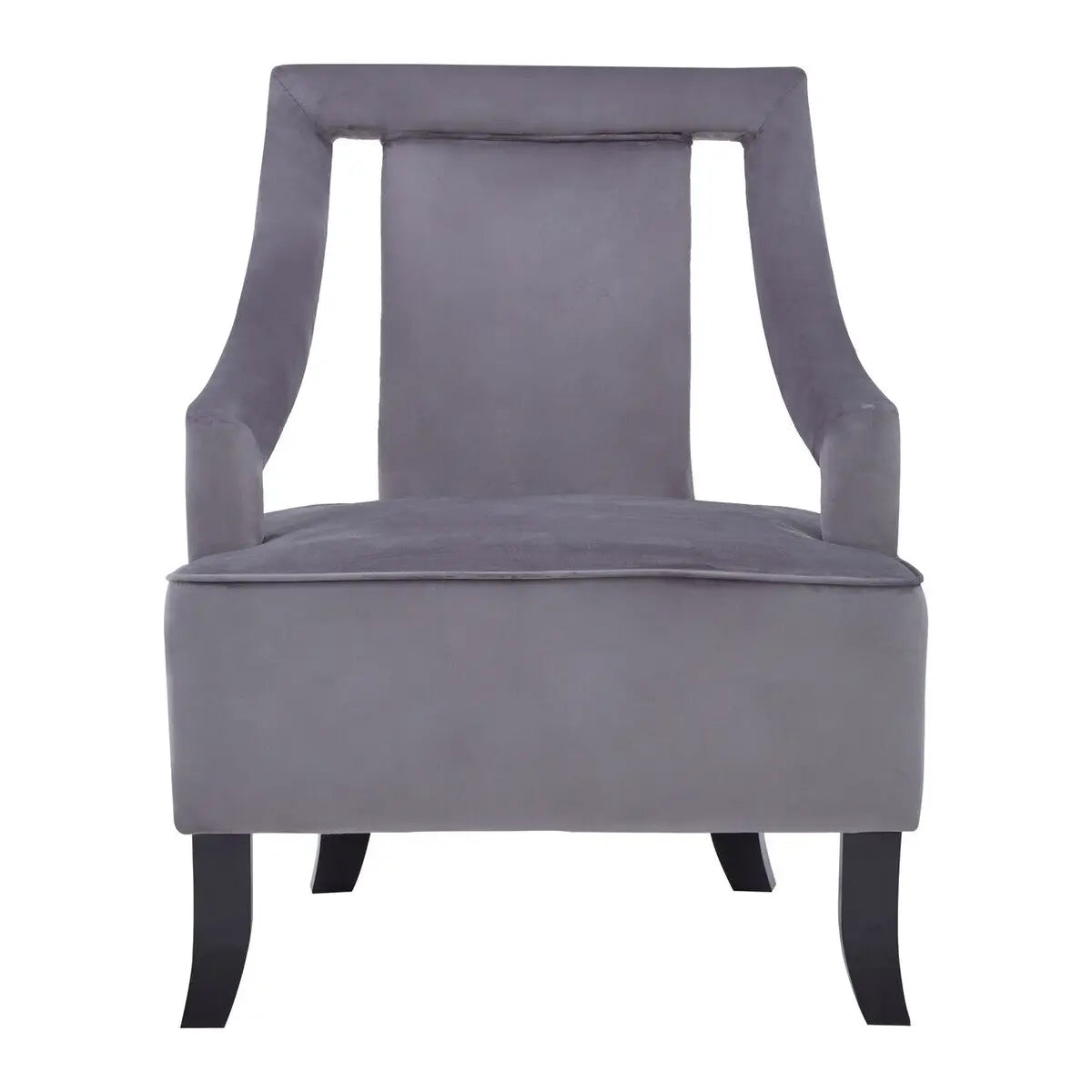 Grey Velvet Chair | Faye