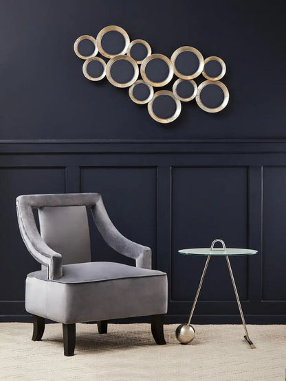Grey Velvet Chair | Faye