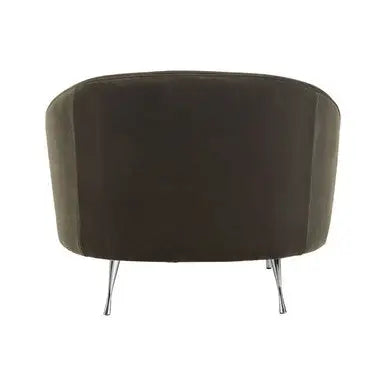 Grey Velvet Cocoon Chair | Manhattan