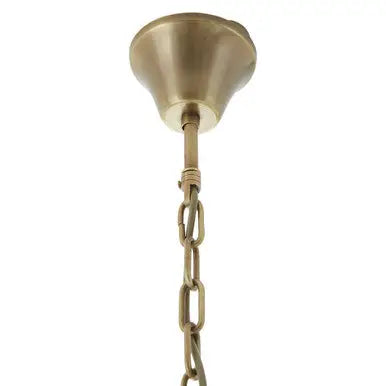 Hampstead Brass Finish Orb Pendant Light