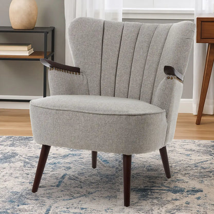 Hampstead Taupe Fabric Armchair