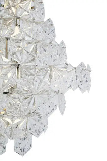 Helena Tiered Glass Chandelier