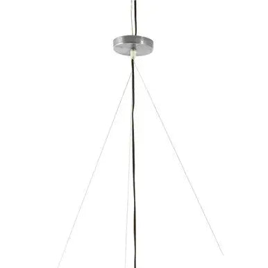 Hestina Cream Leather Ceiling Light