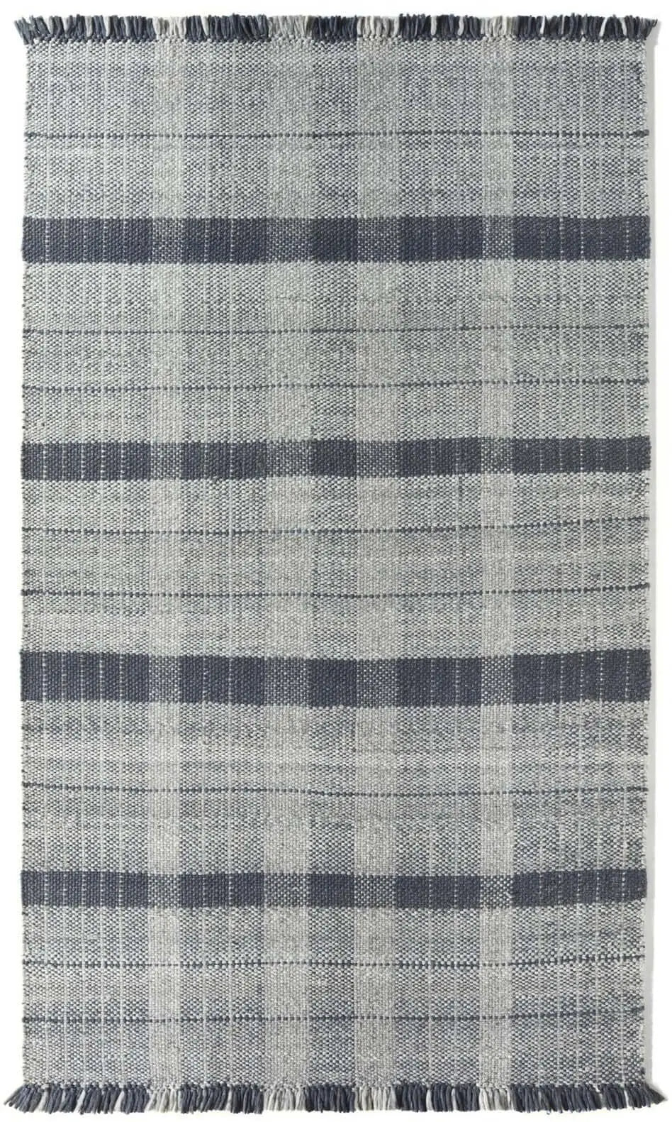 Highland Navy Checkered Rug