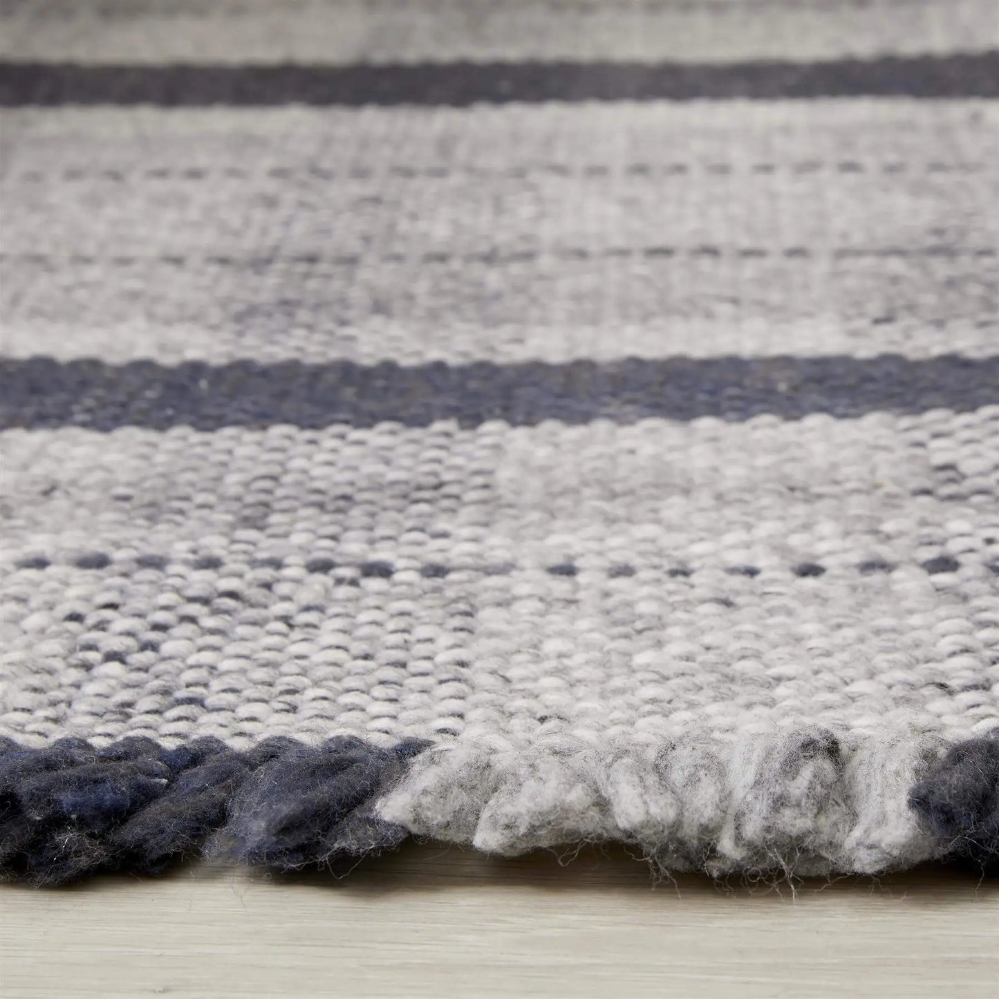 Highland Navy Checkered Rug