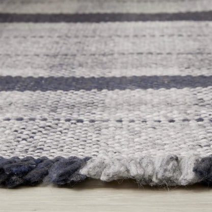 Highland Navy Checkered Rug