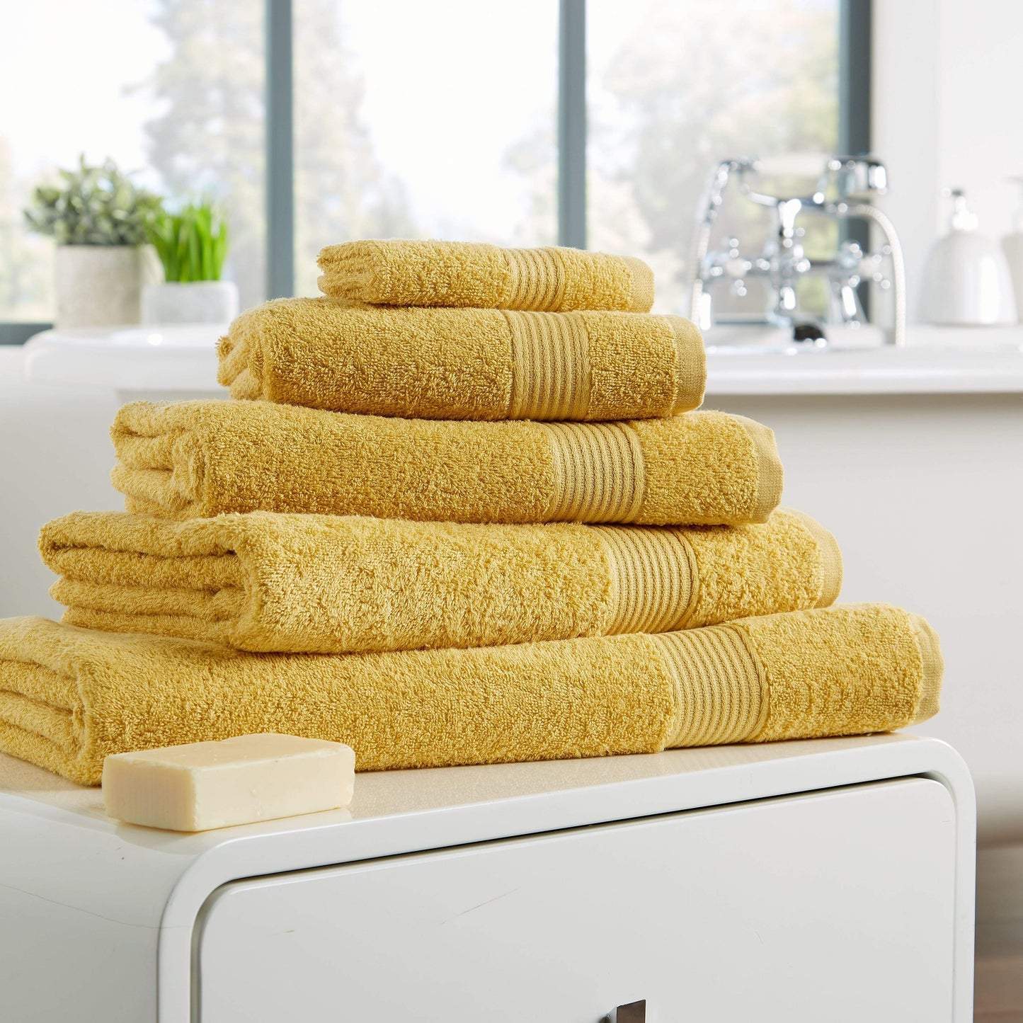 Home Collection Luxurious 500GSM Egyptian Cotton Towels High Absorbency Soft Durable OEKO-TEX Certified Various Sizes