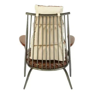 Hoxton Genuine Brown Leather Chair