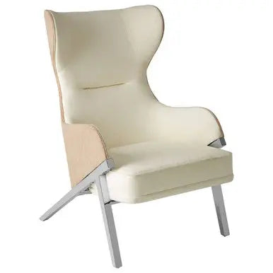 Ivory Wingback Chair | Piermount