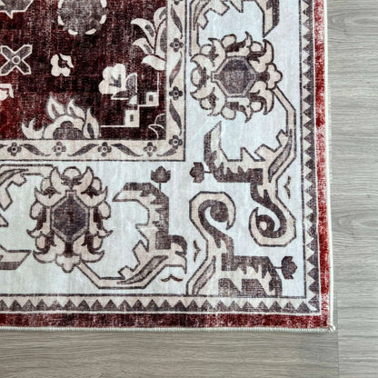 Jasru Vintage Washable Rug