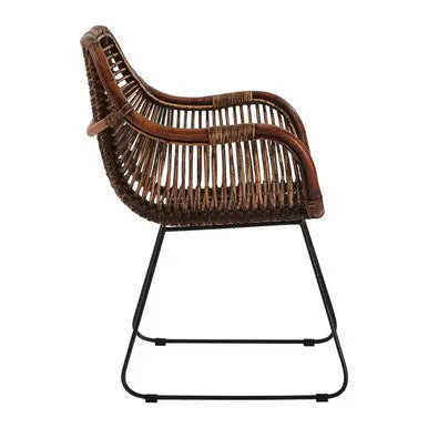 Java Natural Rattan Chair