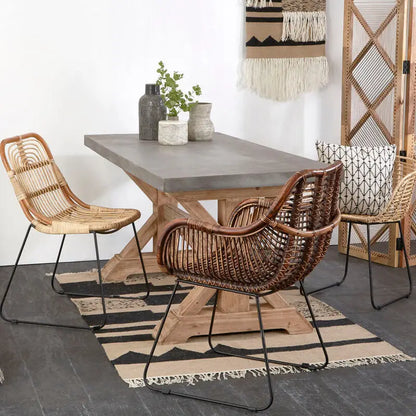 Java Natural Rattan Chair