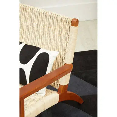Java Woven Chair In Natural Rattan