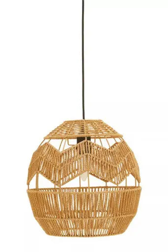 Jaya natural Paper Rope Pendant Light
