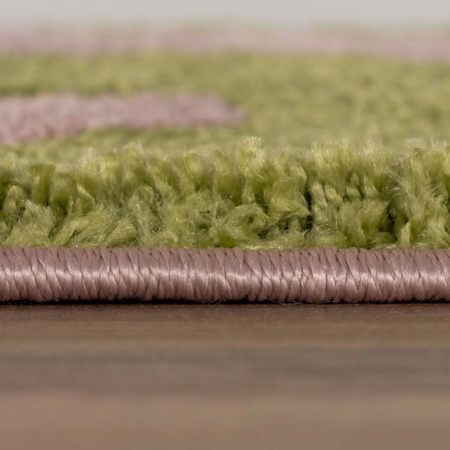 Joli Doodle Green & Pink Rug