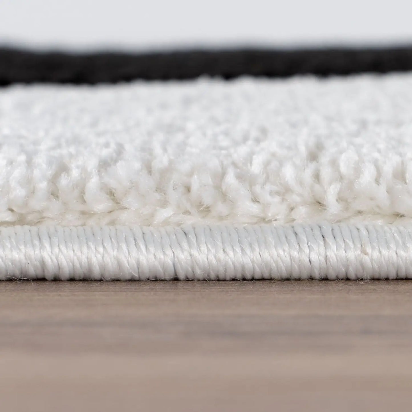 Joli Striped Black & White Rug