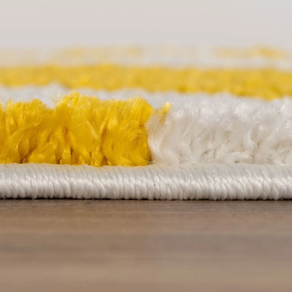 Joli Striped Yellow & White Rug