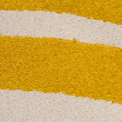 Joli Striped Yellow & White Rug