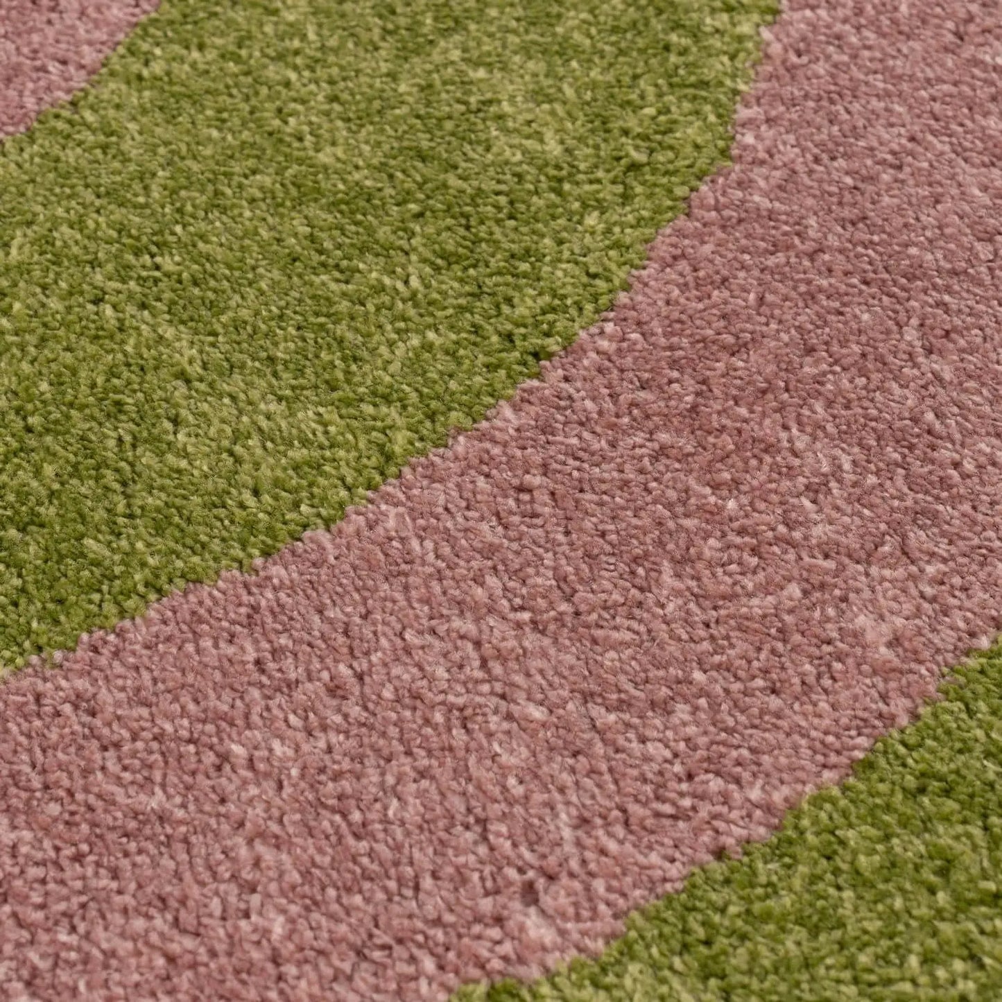 Joli Wave Green & Pink Rug