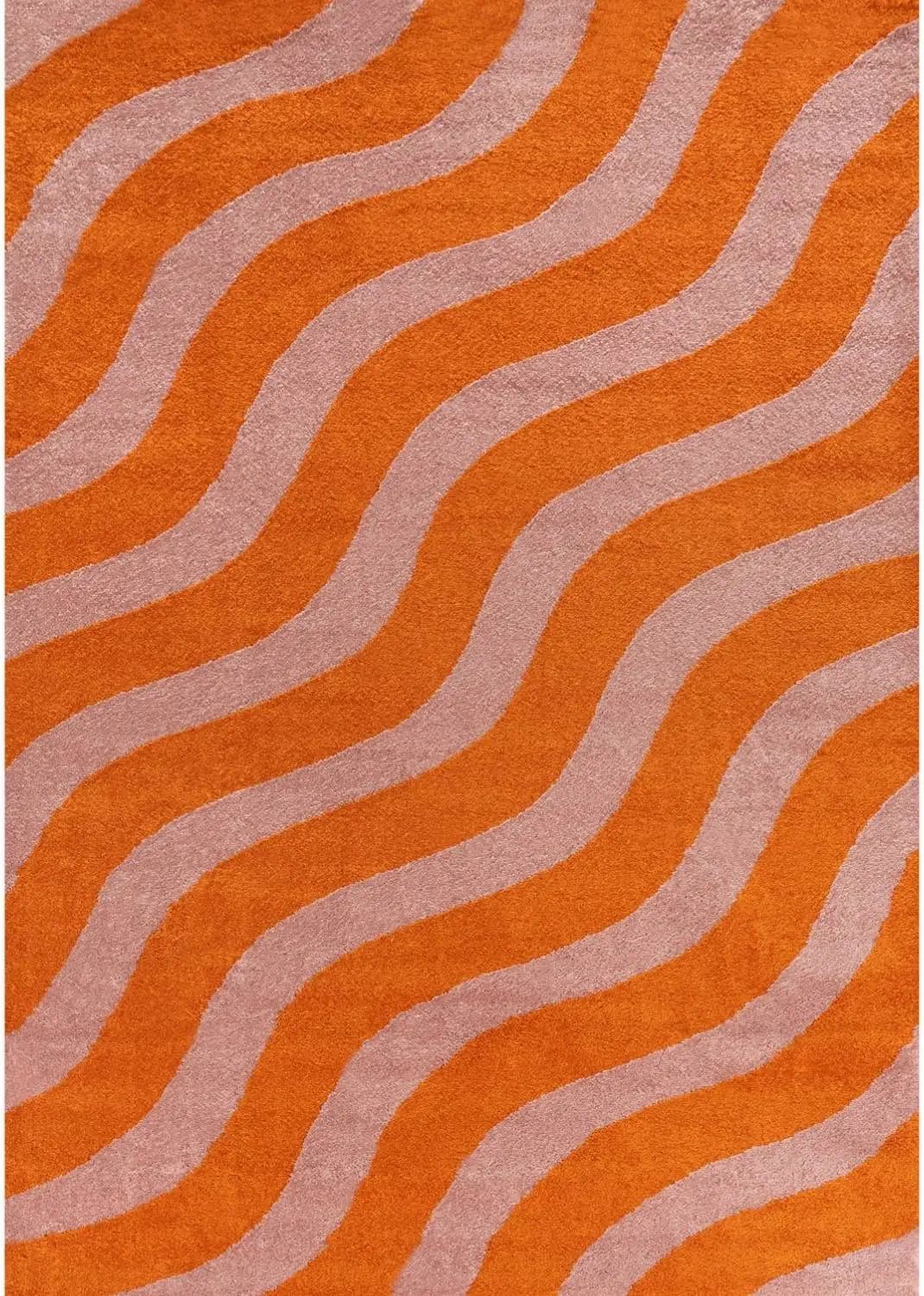 Joli Wave Orange & Pink Rug