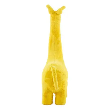 Jungle Safari Yellow Faux Fur Giraffe Kids Stool