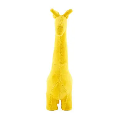 Jungle Safari Yellow Faux Fur Giraffe Kids Stool