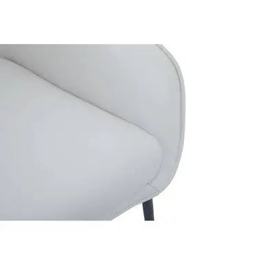 Kaiko Stone Faux Leather Armchair And Footstool