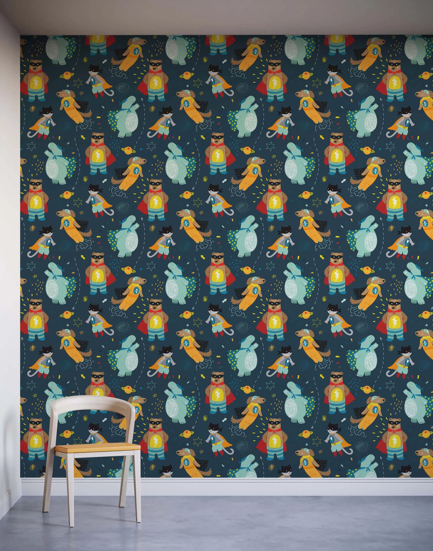 Kapow - Blue / Premium / Wallpaper