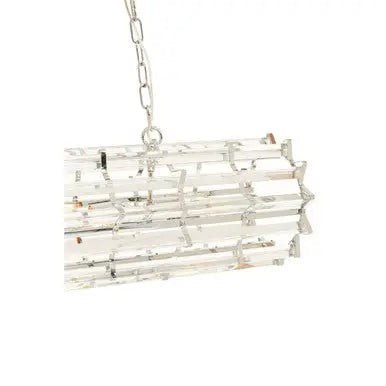 Karli Chrome Eight Bulb Pendant Light