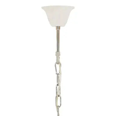 Karlo Chrome Finish and Smoked Glass Starburst Pendant Light
