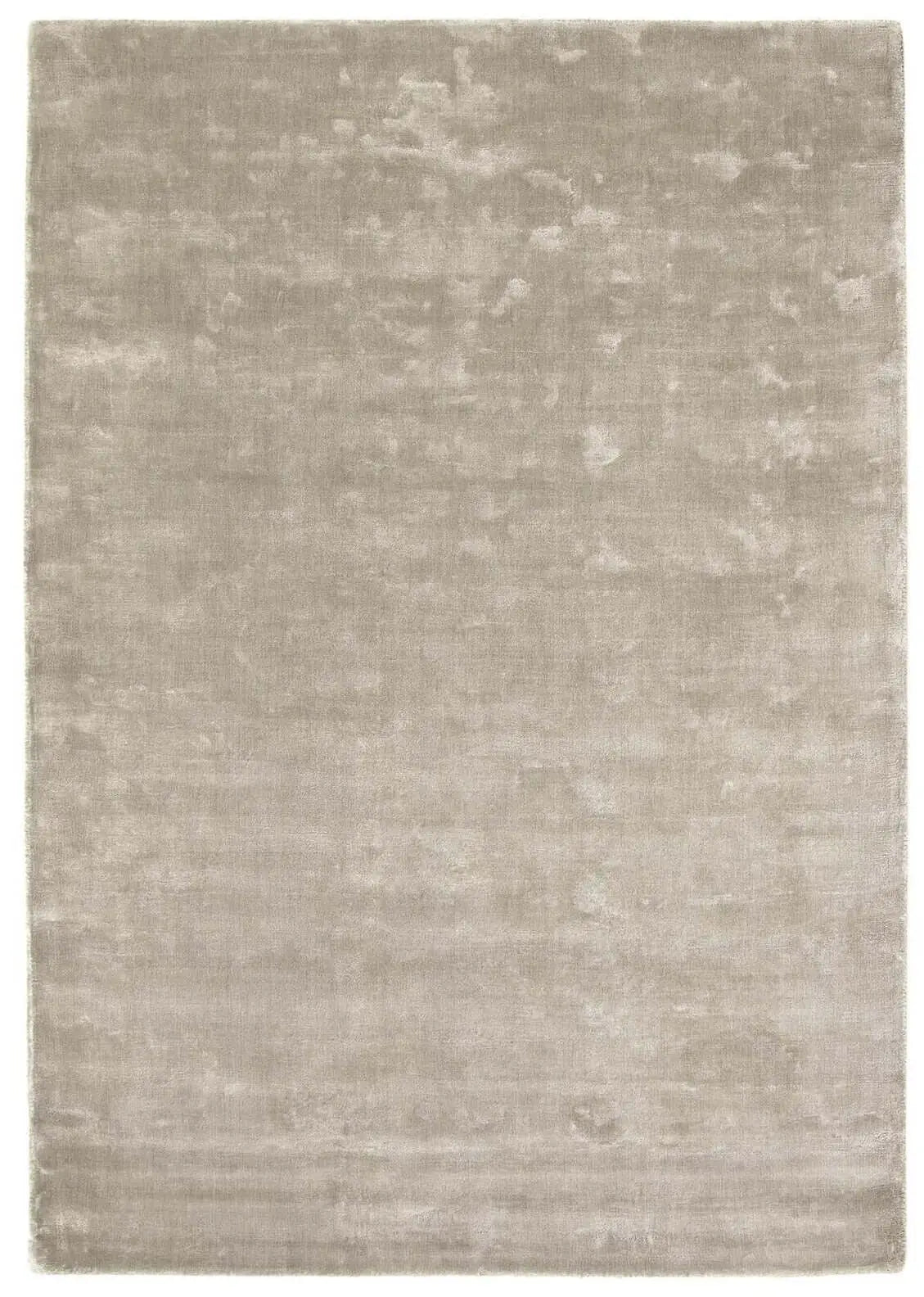 Karma Grey Solid Luxury Viscose Rug