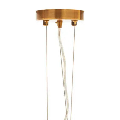 Kensington Townhouse 3 Bulb Bronze Pendant Light