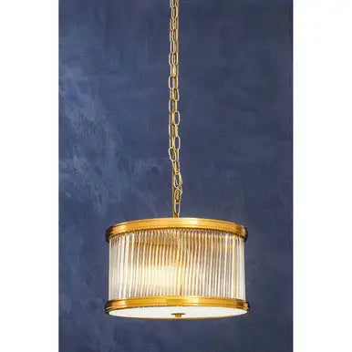 Kensington Townhouse 5 Bulb Small Bronze Pendant Light