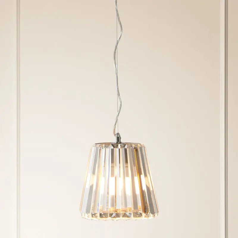 Kensington Townhouse Chrome Pendant Light