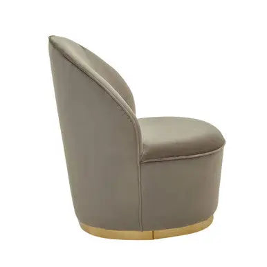 Kids Mink Velvet Gold Base Chair | Tamra