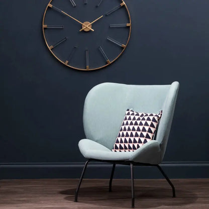 Kolding Green Fabric Accent Chair