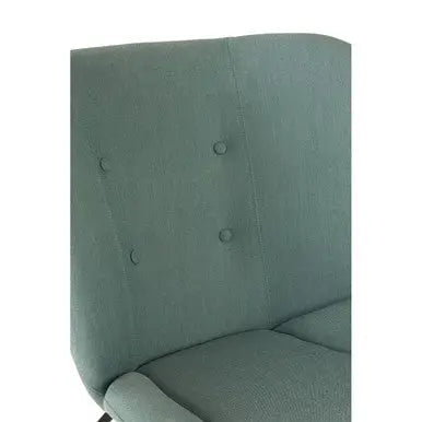 Kolding Green Fabric Accent Chair