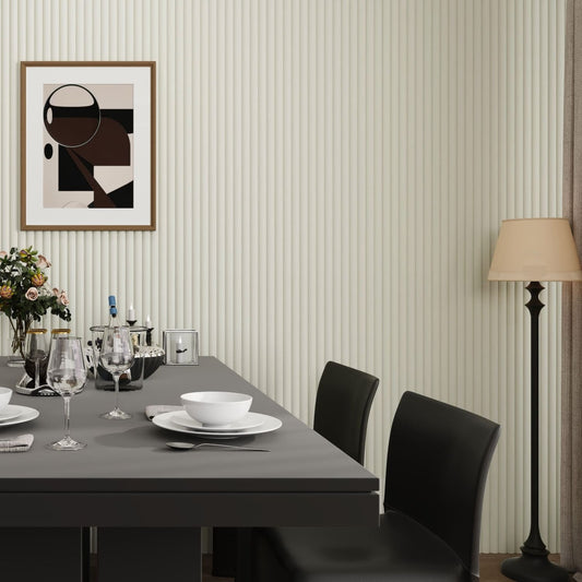 Large Fluted Wall Panels in Scallop - 240cm x 60cm - Wall Panel