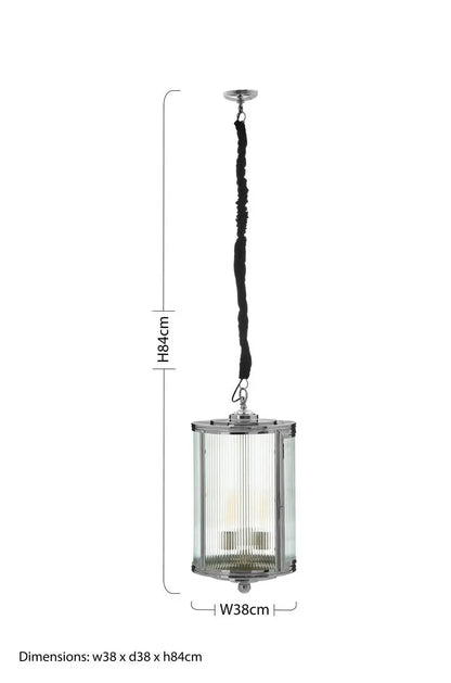 Large Glass Pendant Light | Calina