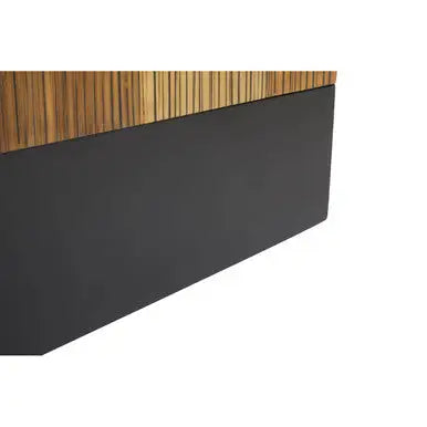 Large Square Coffee Table with Black Finish, Gabor