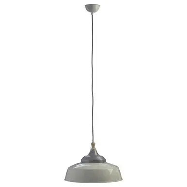 Large White Bowl Shaped Pendant Light | Oslo