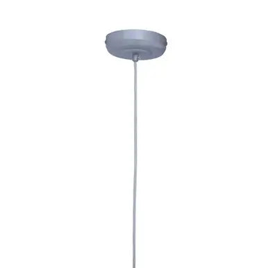 Lavis 1 Bulb Silver Finish Pendant Light