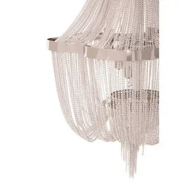 Lerici 6 Light Chrome Chain Chandelier